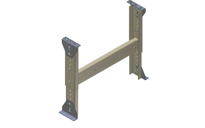 “H” Style Floor Support Assembly