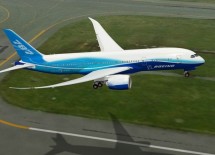 Boeing 787 Dreamliner Taking Off