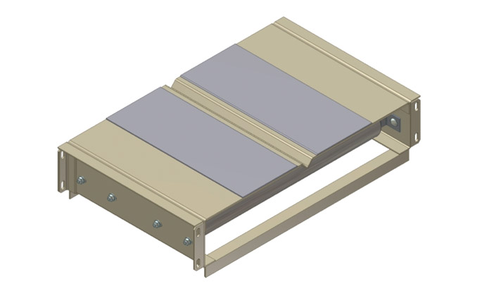 V-Grooved Bed Assembly with Filler Plate